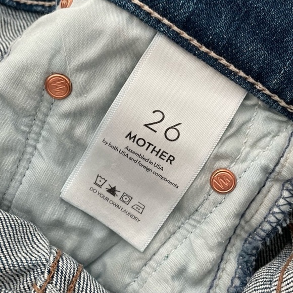 MOTHER HIGH WAISTED RIDER SKIMP SZ26 EUC - Picture 7 of 14